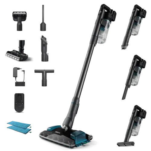 8000 Series Bezvadu putekļsūcējs Aqua Plus XC8055 | Philips Home Appliances veikals