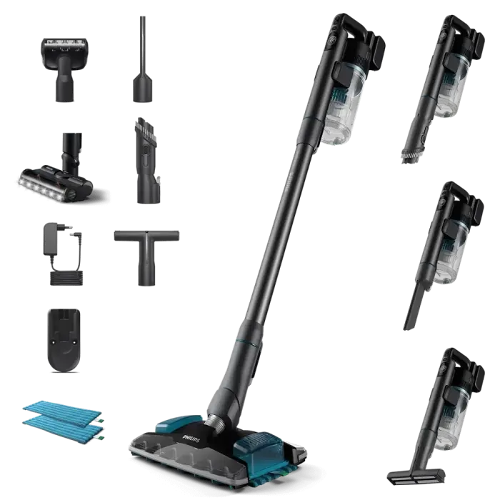 8000 Series Bezvadu putekļsūcējs Aqua Plus XC8055 | Philips Home Appliances veikals