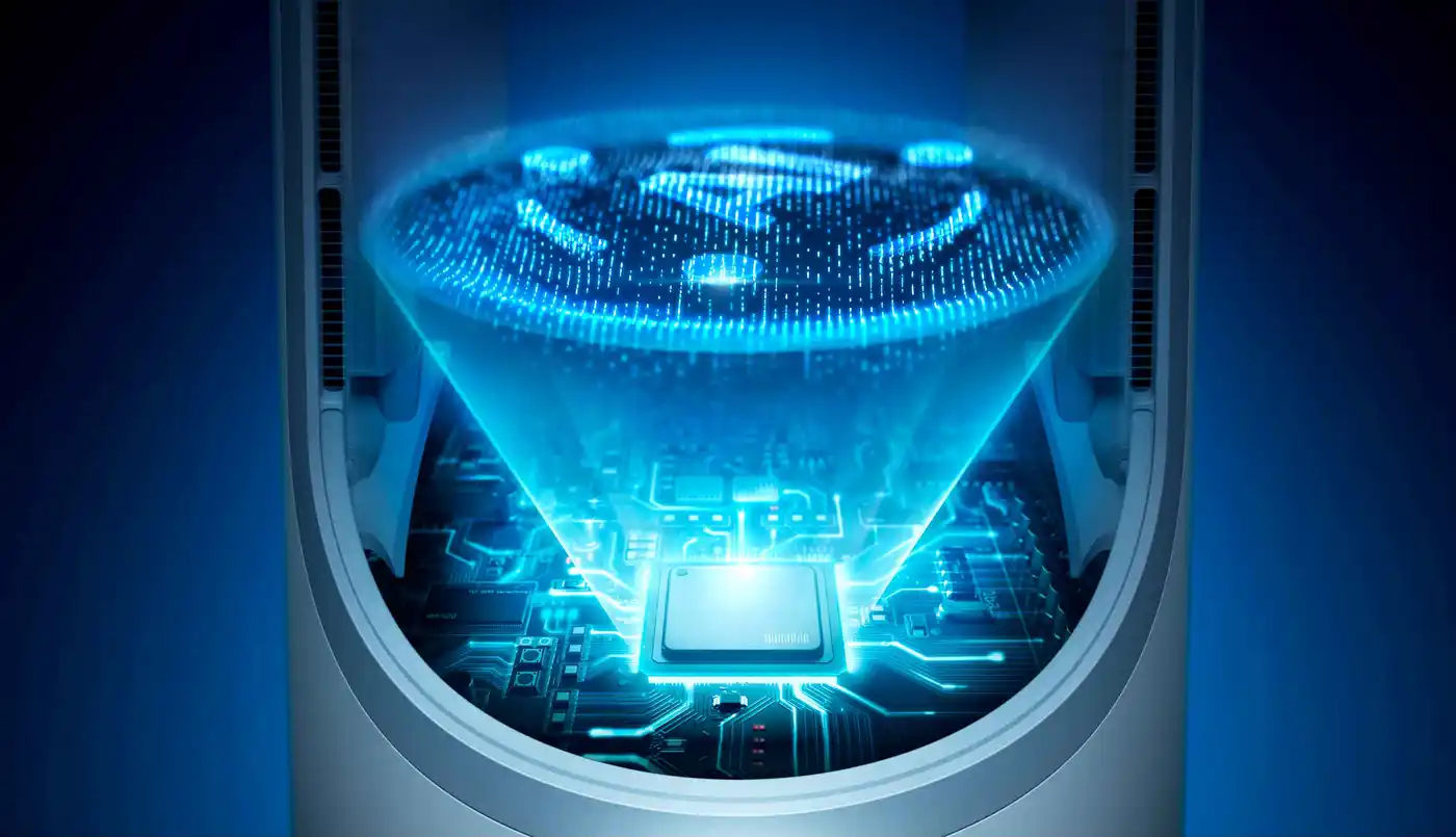 Philips daudzfunkcionālais Climate Care gaisa attīrītājs piedāvā modernu iekšējo tehnoloģiju ar zilu gaismu, izcilu dizainu un nepārspējamu lietotāja pieredzi.