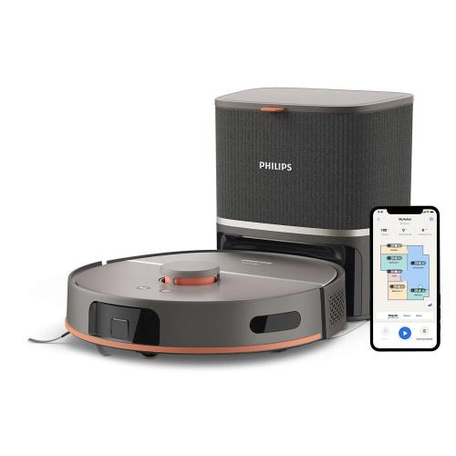 HomeRun 5000. sērijas robots-mazgātājs Putekļsūcējs robots ar mazgāšanas funkciju XU5100/10 | Philips veikals