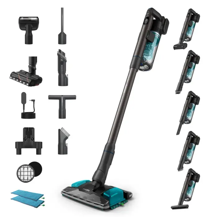 8000 Series Bezvadu putekļsūcējs Aqua Plus XC8157 | Philips Home Appliances veikals
