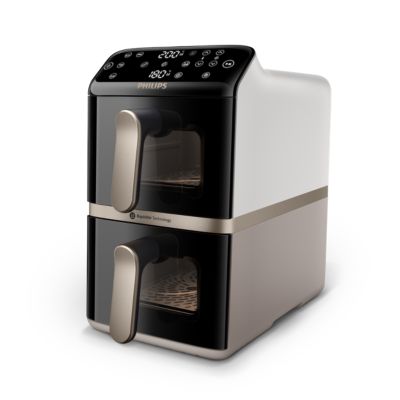 4000. sēr. vert. Airfryer ar 2 groziem NA462/80 | Philips el.parduotuvė